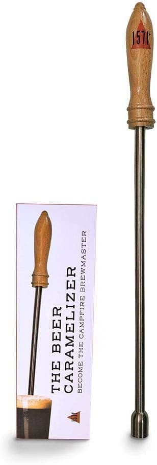1571F Campfire Beer Caramelizer Poking Tool (Standard Kit) Novelty Beer Accessories for Camping & Home Brewing - Perfect Beer Gifts for Men, Women, Boyfriends, Holidays, Parties, Bdays