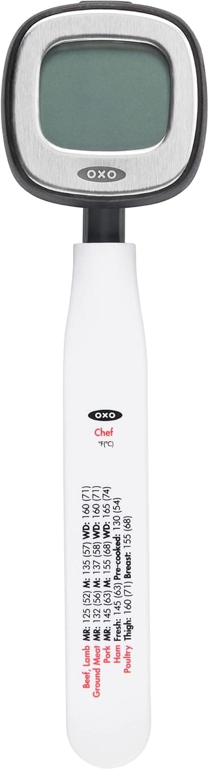 OXO Good Grips Chef's Precision Digital Instant Read Thermometer, Black