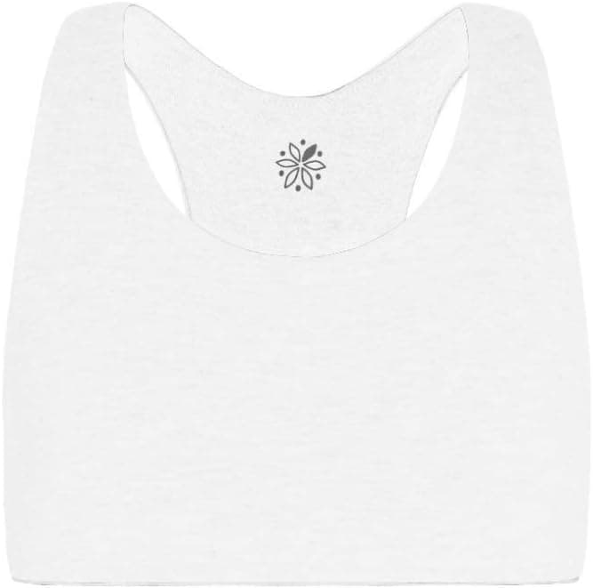 Bleuet Aster Racerback - Girls Ultra Soft Reversible Racerback Bra - Everyday Comfortable Bra
