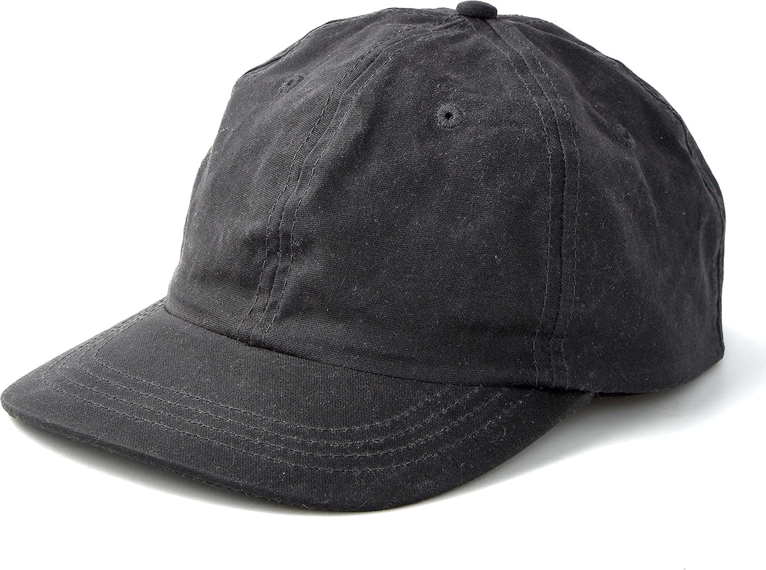 Huckberry Men's Waxed Canvas 6-Panel Hat, Highly Water-Resistant for Protection